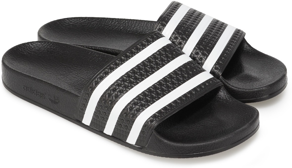 adidas Originals: Black Adilette - 4