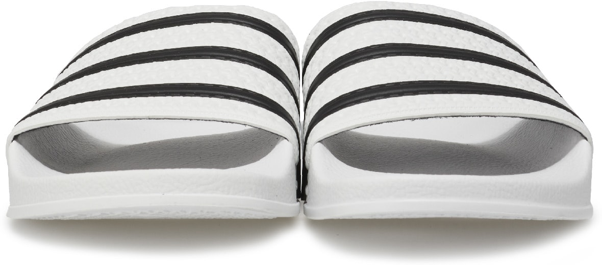 adidas Originals: White Adilette - 3