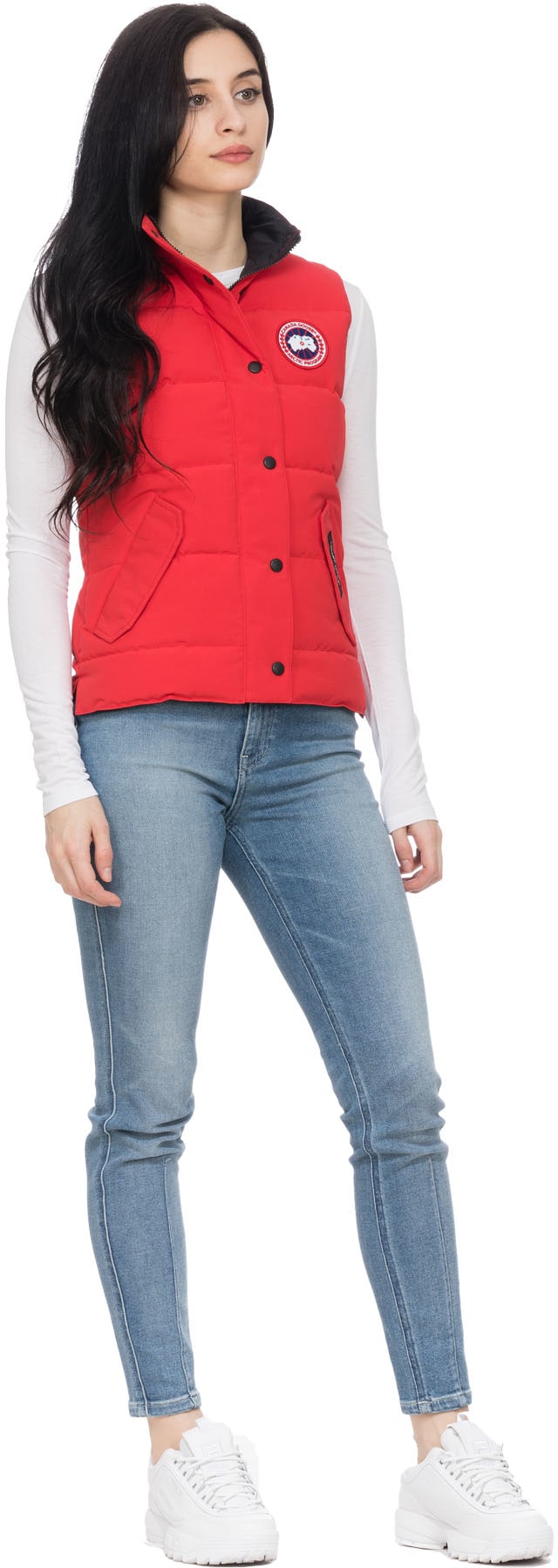 Canada Goose: Red Freestyle Vest - 4