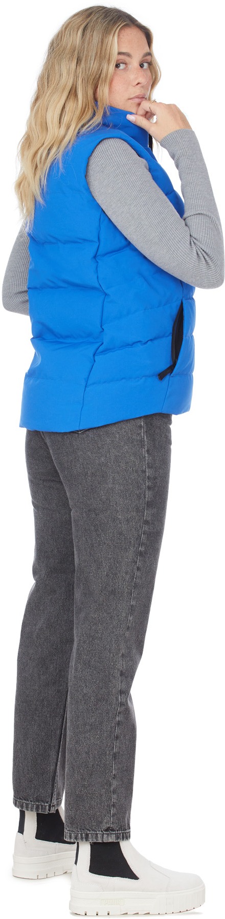 Canada Goose: Bleu Gilet Freestyle PBI Bleu - 4