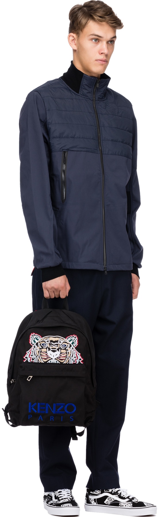 Canada Goose: Blue Jericho Beach Jacket - 4