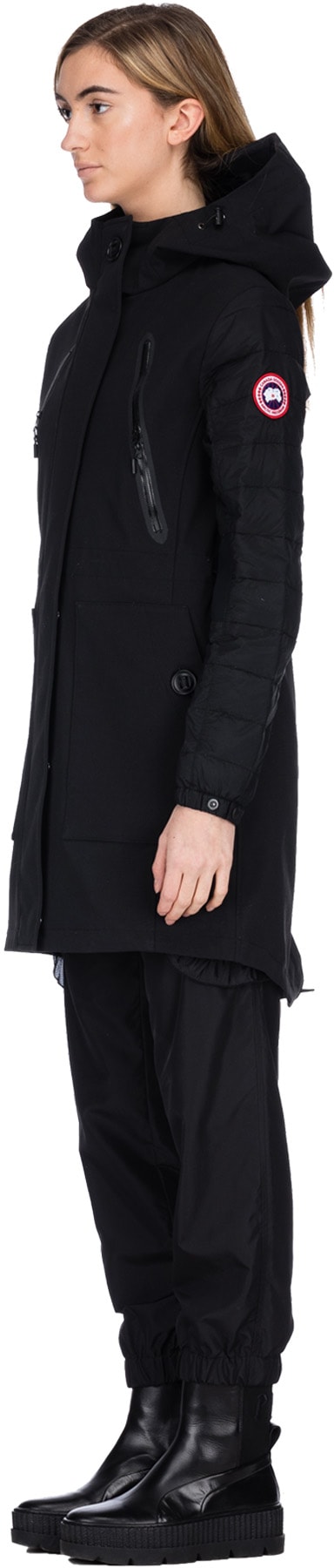 Canada Goose: Black Sabine Coat - 2