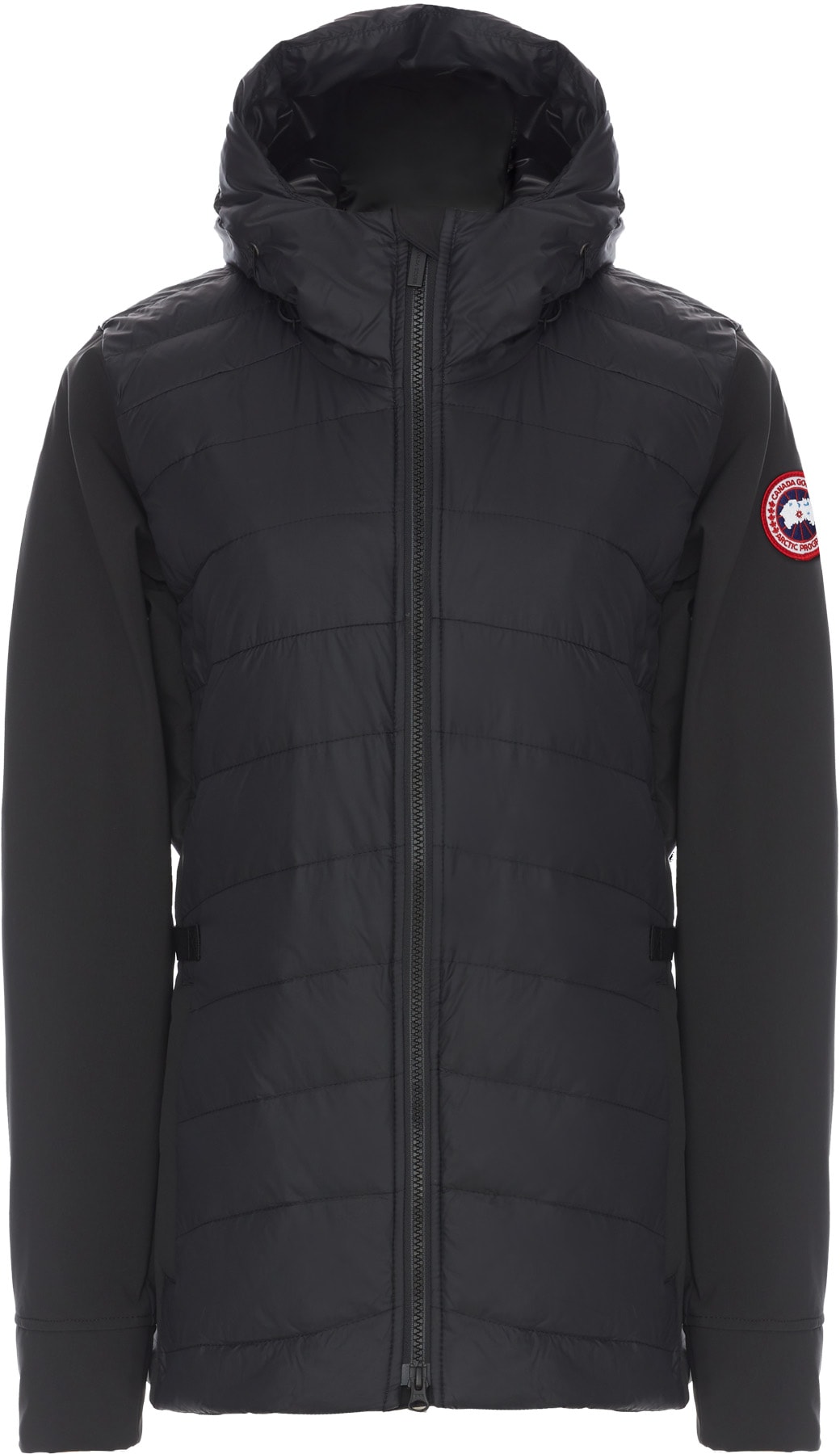 Canada Goose: Black Hybridge Thornbury Hoodie - 1