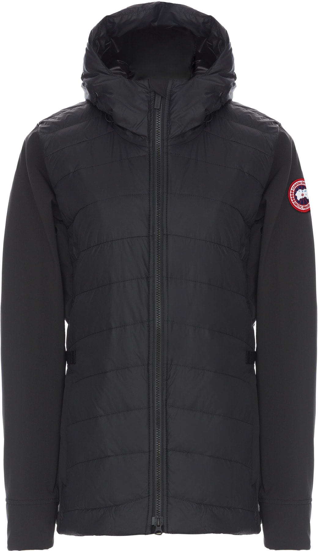Canada Goose: Noir Manteau à Capuche Hybridge Thornbury Noir - 1