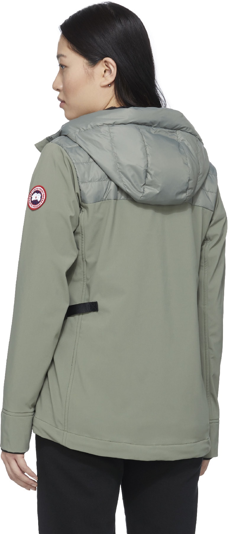 Canada Goose: Green Hybridge Thornbury Hoodie - 3