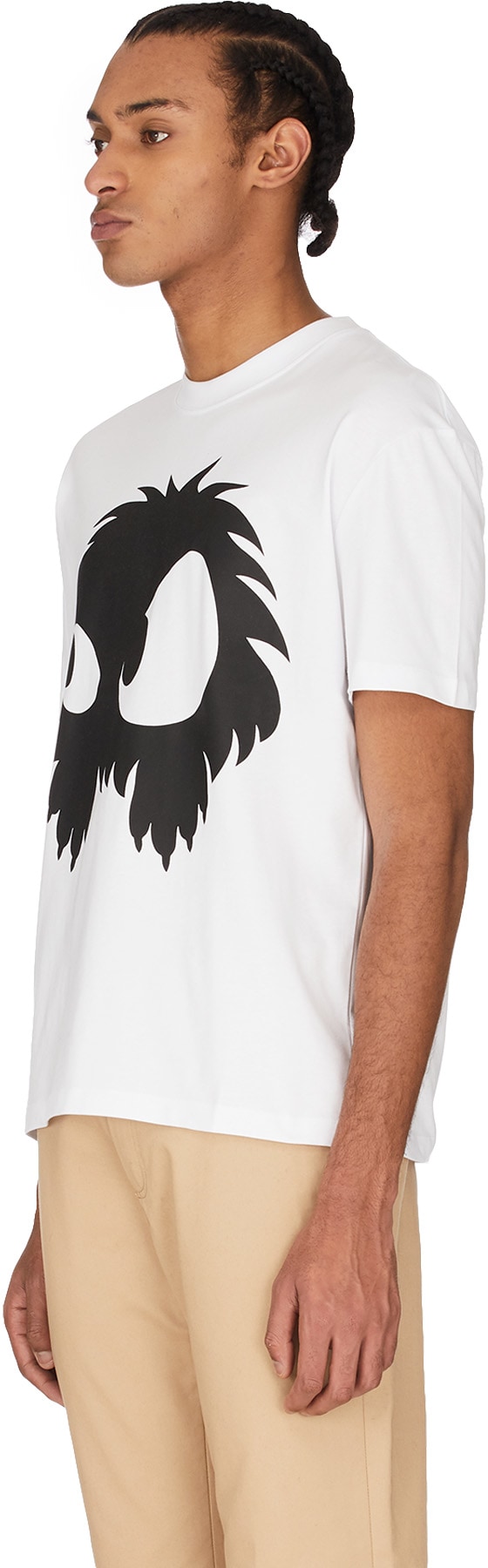McQ Alexander McQueen: Blanc T-Shirt Chester Monster Blanc - 2