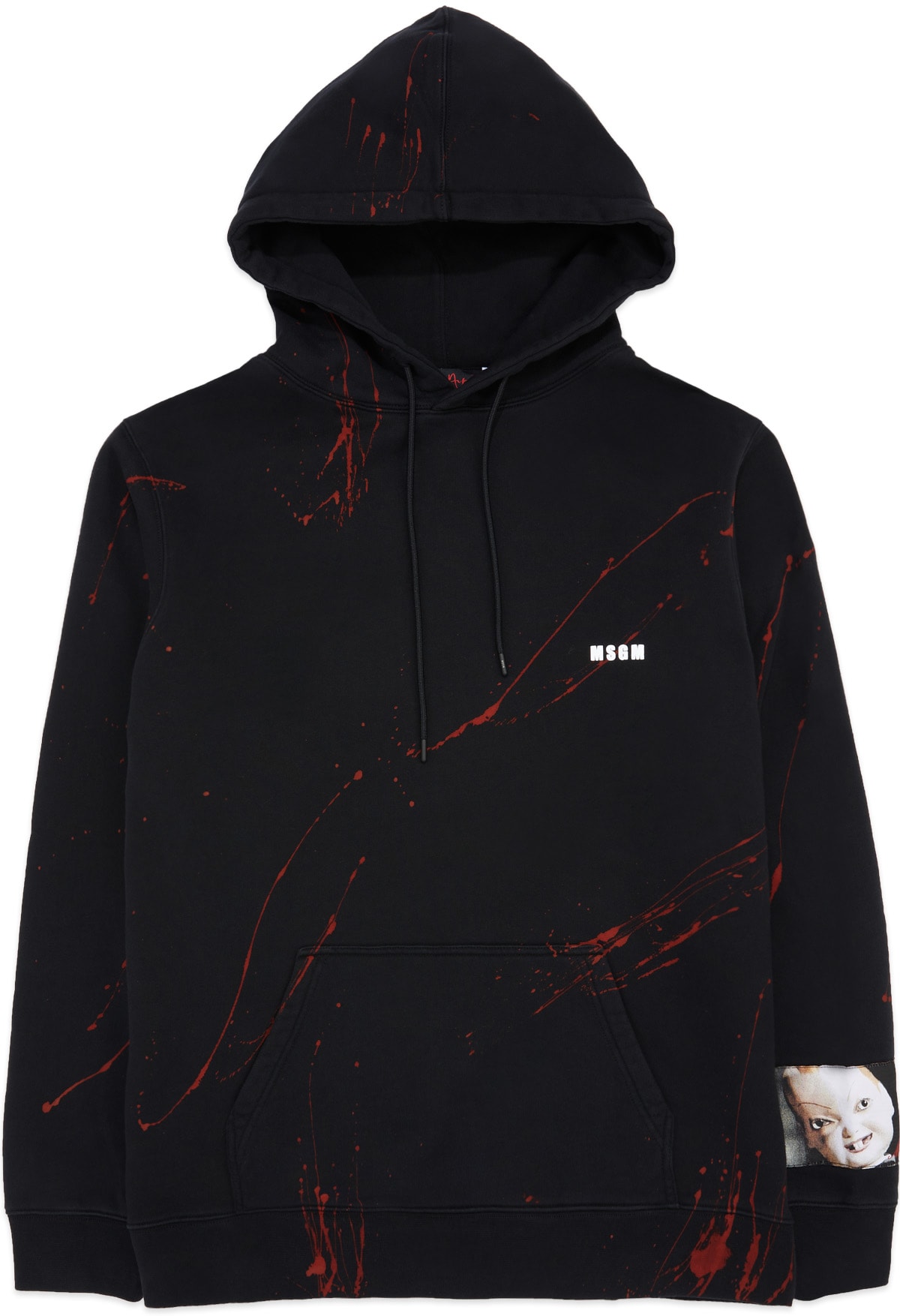 MSGM: Black Dario Argento x MSGM Hoodie - 1