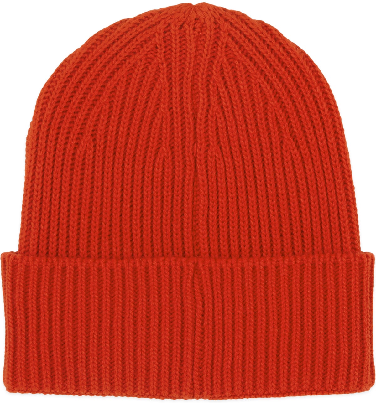 MSGM: Red Micro Logo Docker Beanie - 2