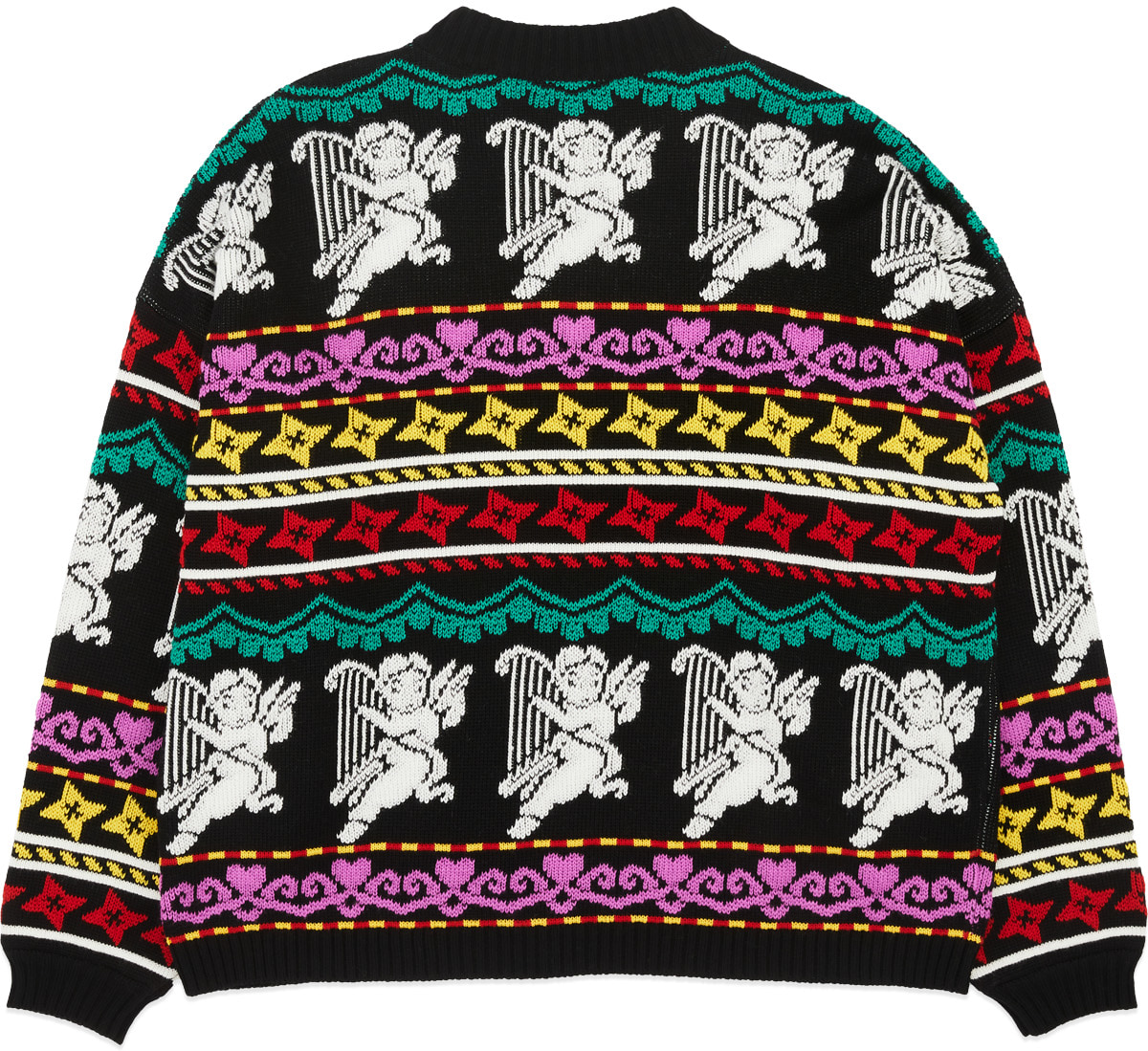 MSGM: Multicolor Cupid Knit Crew Sweater - 2