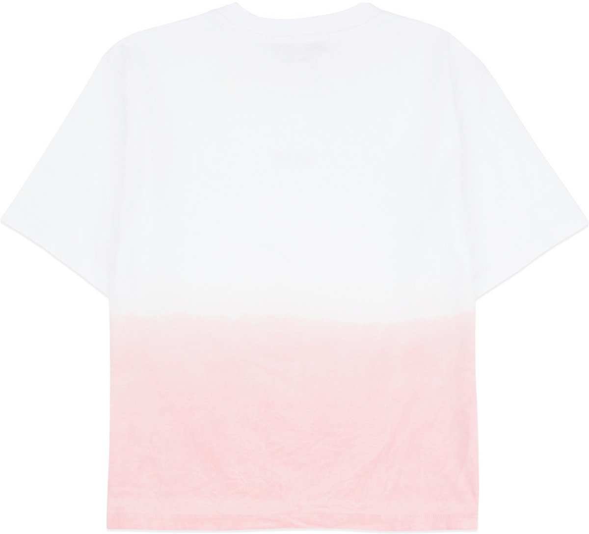 MSGM: White Gradient Micro Logo T-Shirt - 2