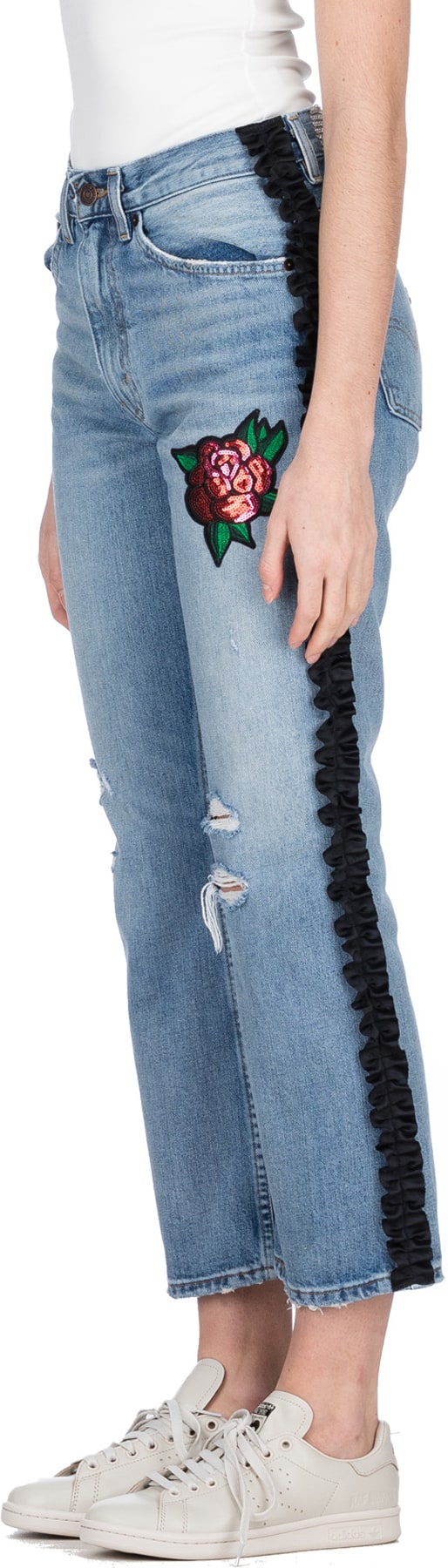 AAA: Bleu Jean Ruban Rose Levis Bleu - 2