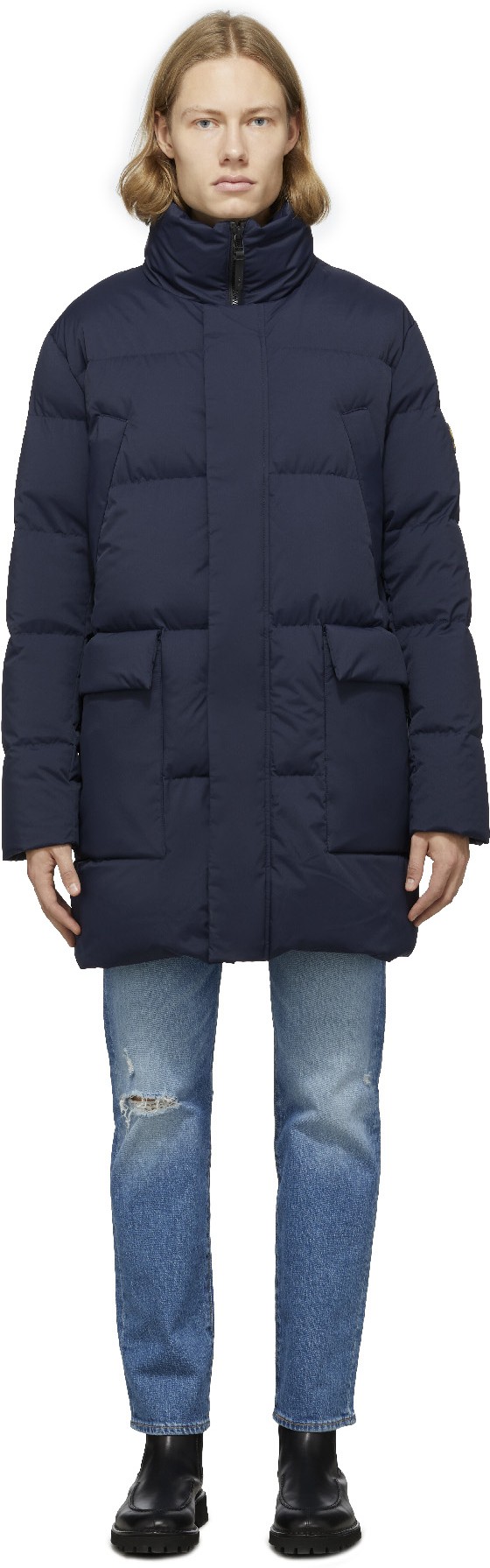 Kanuk: Blue Harlow Winter Jacket - 1