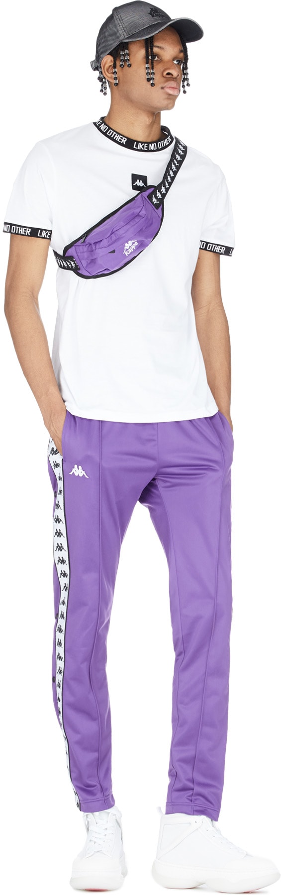 Kappa: White Authentic Aonroe Cap - 4