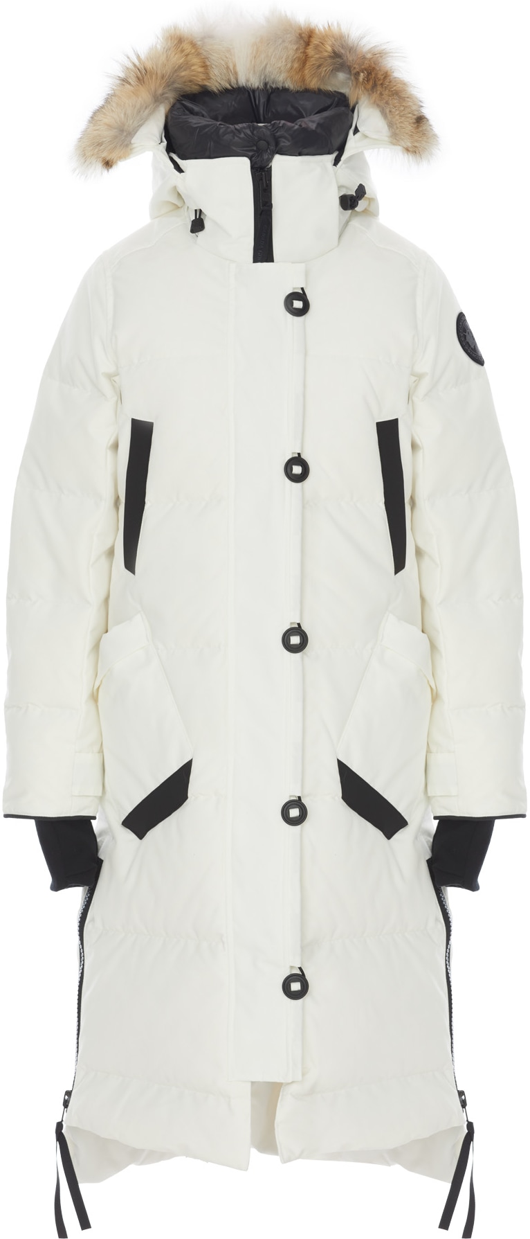 Canada Goose: Blanc Parka Aldridge Black Label Blanc - 1