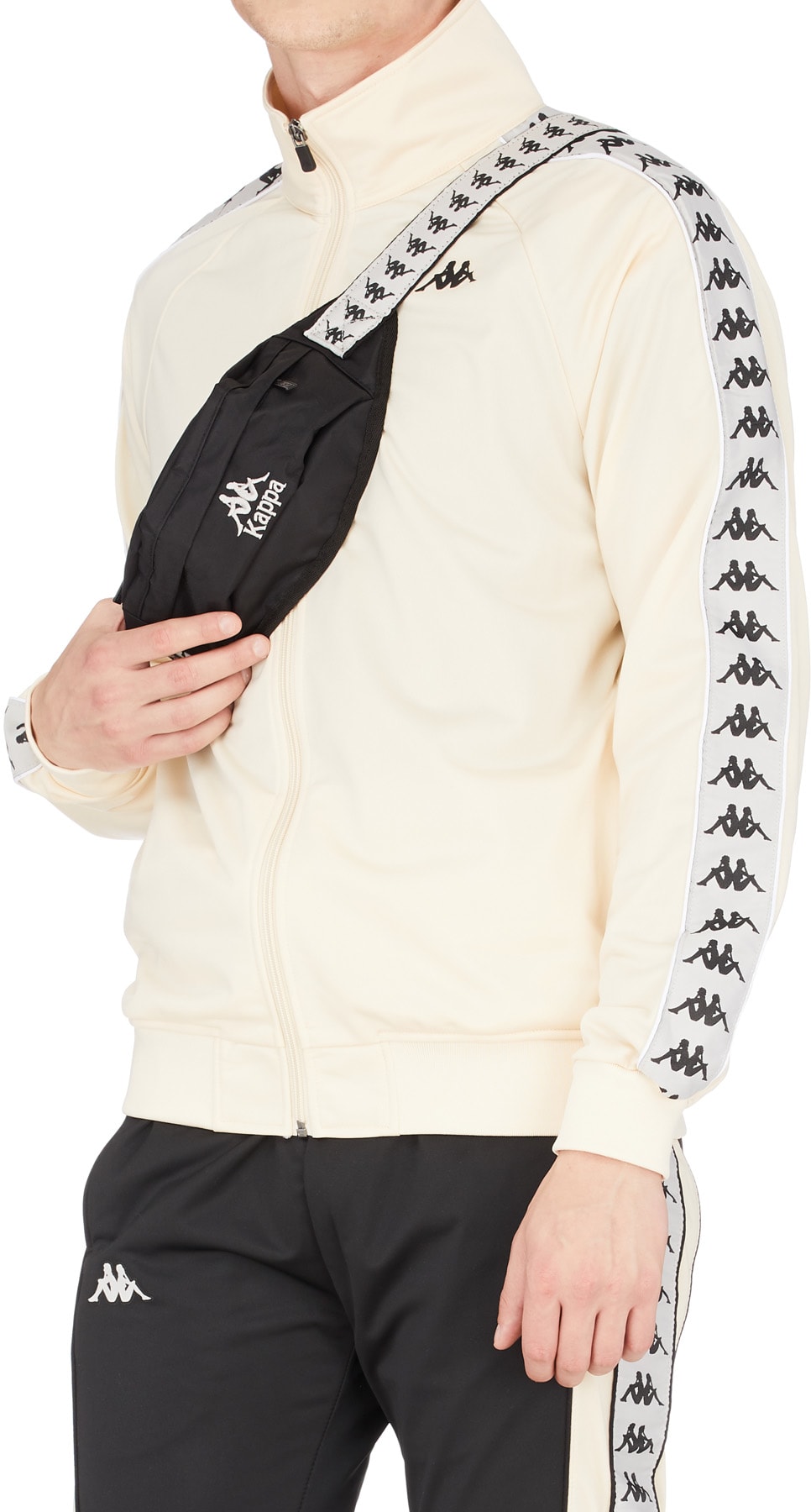 Kappa: Black 222 Banda Anais Pouch - 3