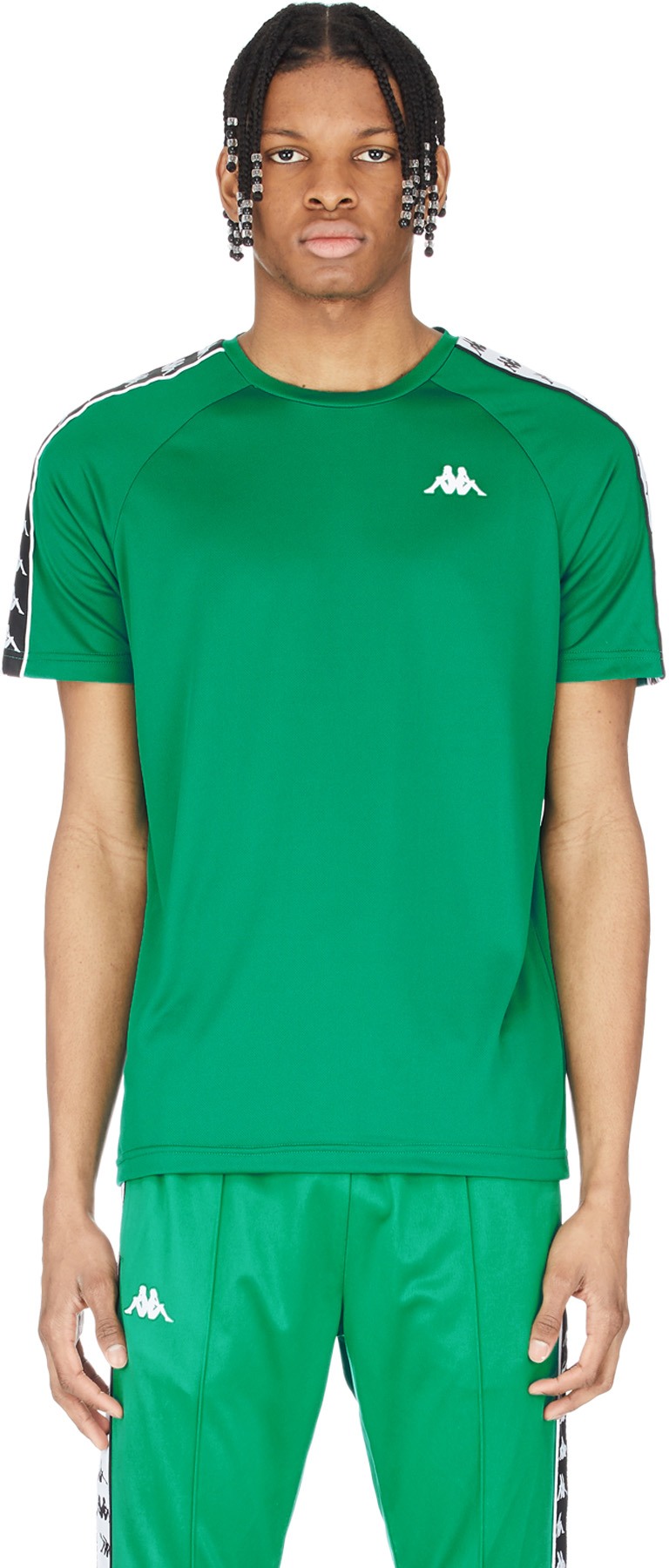 Kappa: Green 222 Banda Coenly Slim T-Shirt - 1