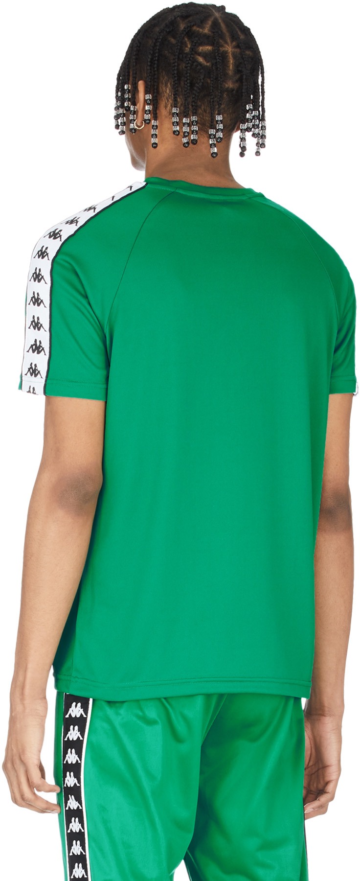 Kappa: Green 222 Banda Coenly Slim T-Shirt - 3