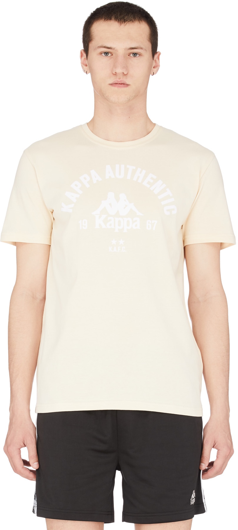 Kappa: Neutrals Authentic Capurro T-Shirt - 1