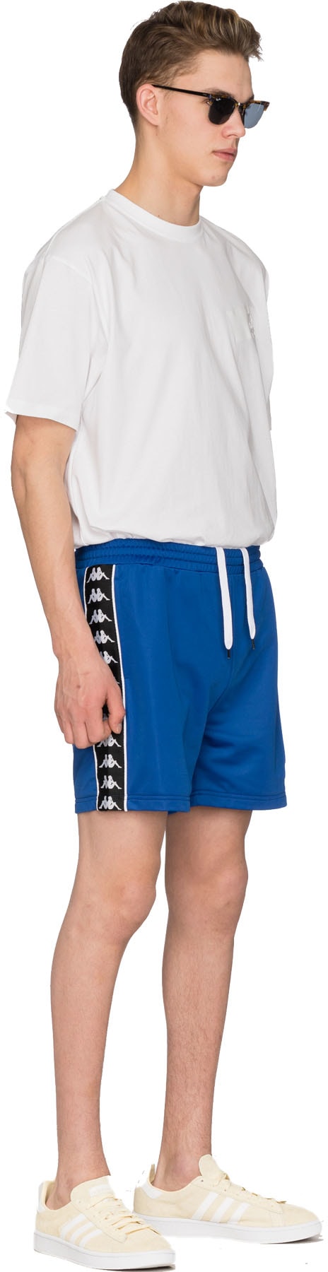 Kappa: Blue Authentic Cole Shorts - 4