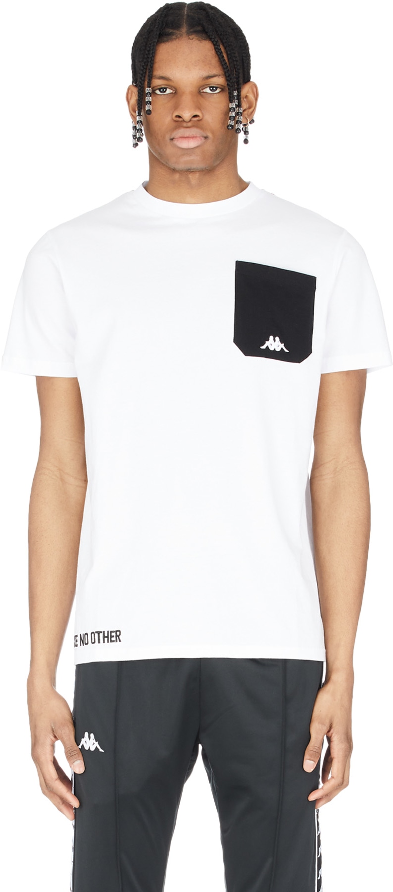 Kappa: White Authentic Baias T-Shirt - 1