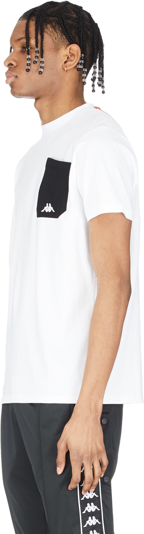 Kappa: White Authentic Baias T-Shirt - 2