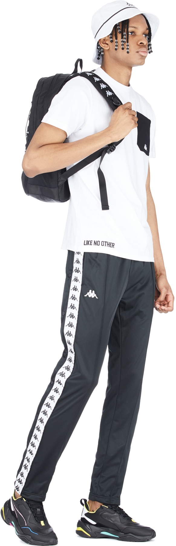 Kappa: White Authentic Baias T-Shirt - 4