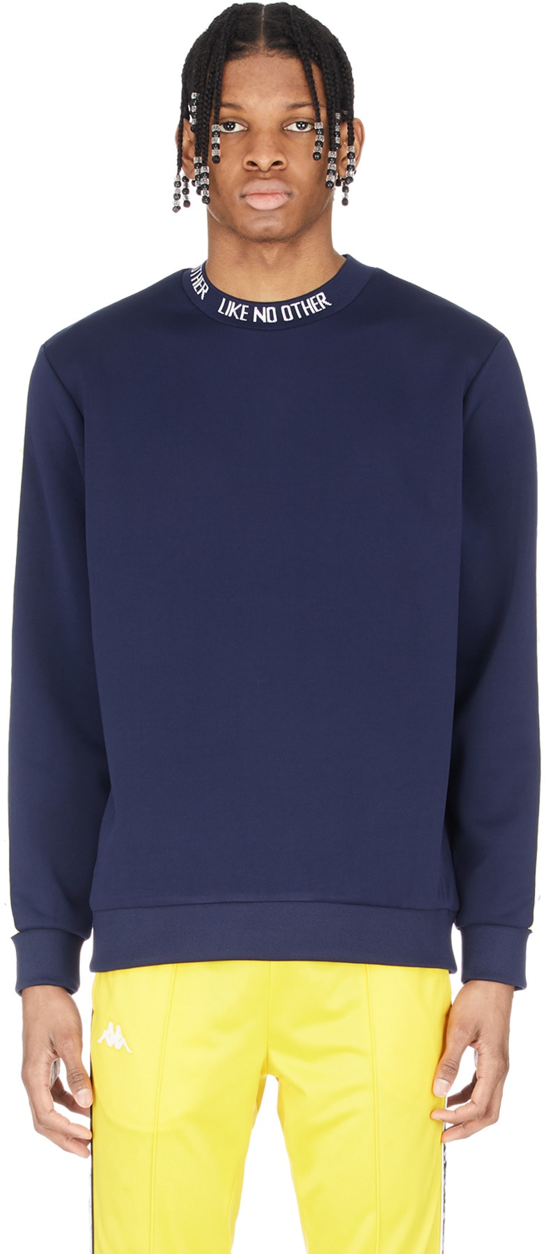 Kappa: Blue Authentic JPN Bonsi Pullover - 1