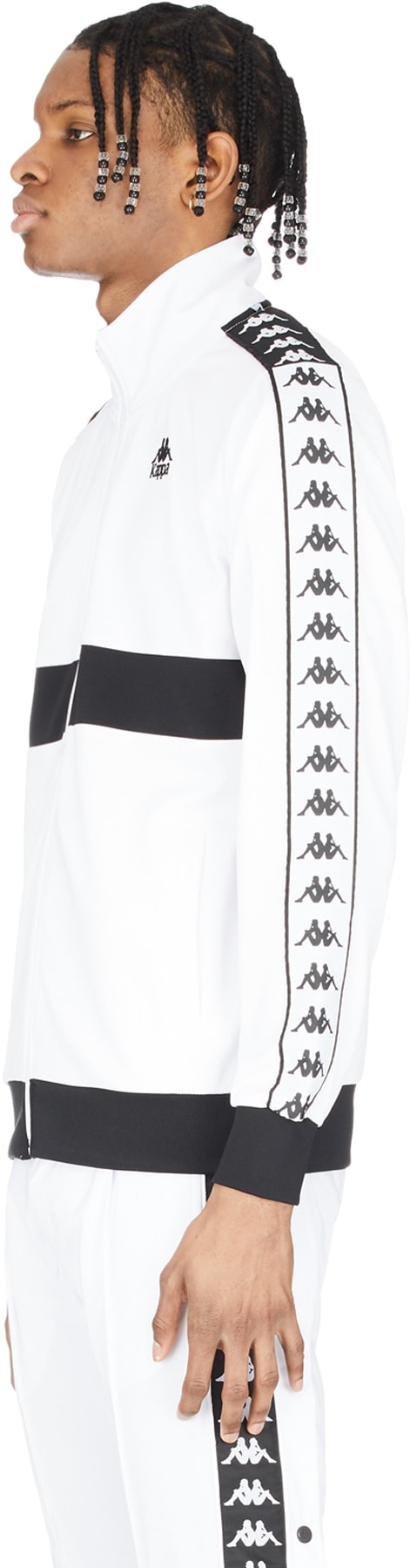 Kappa: Blanc Veste 222 Banda Authentique Bizol Blanc - 2