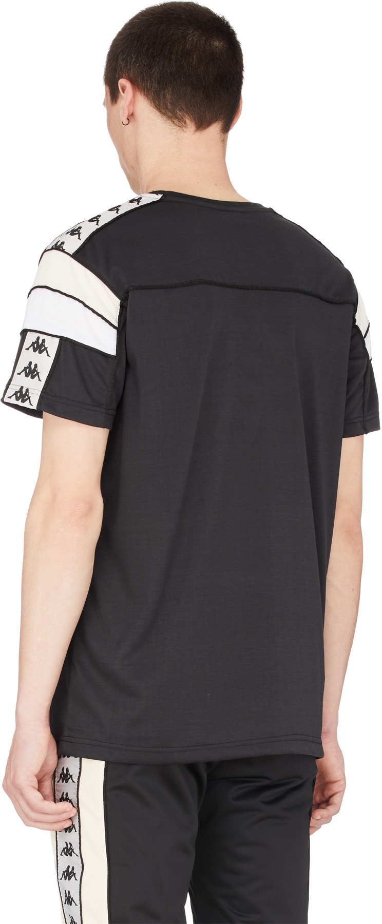 Kappa: Black 222 Banda Arar T-Shirt - 3