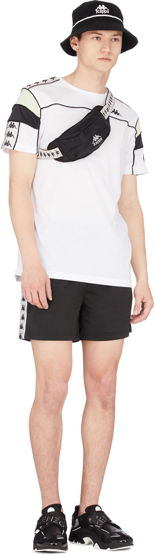 Kappa: White 222 Banda Arar T-Shirt - 4