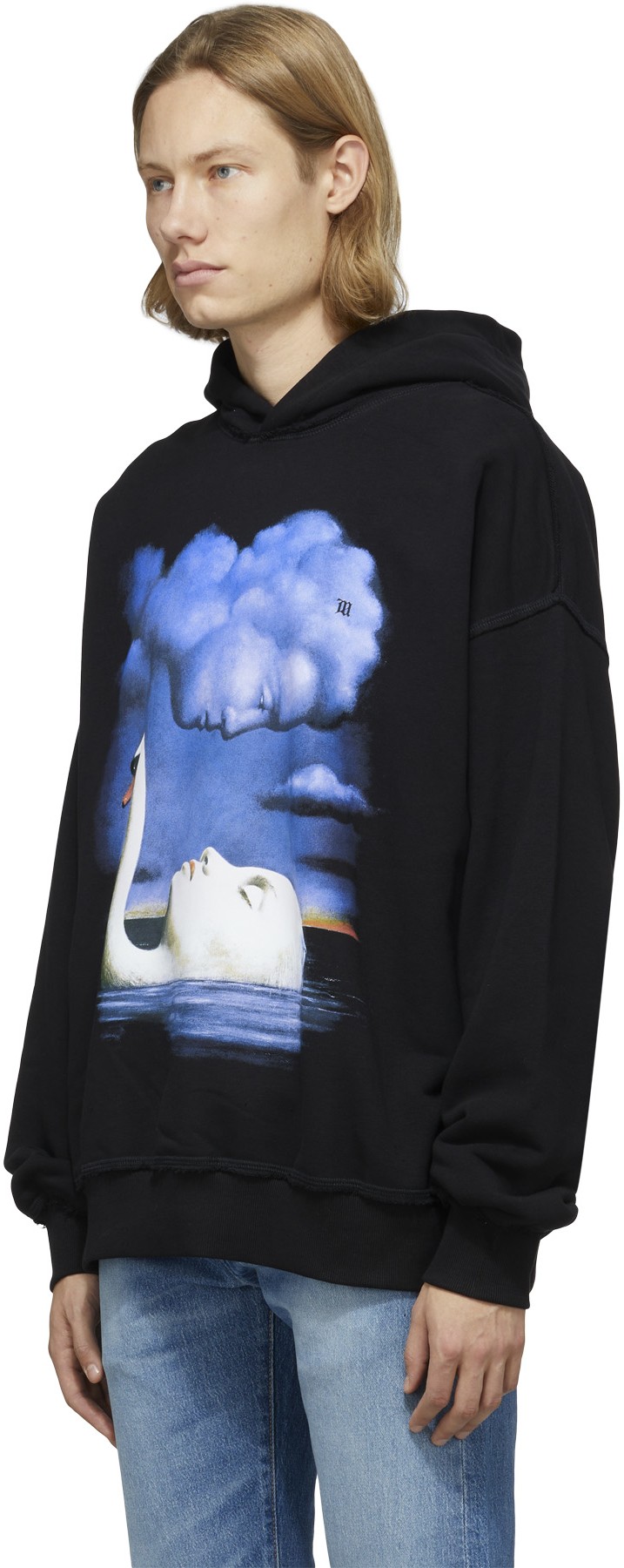 MISBHV: Black La Donna Del Lago Hoodie | influenceu United States |  influenceu