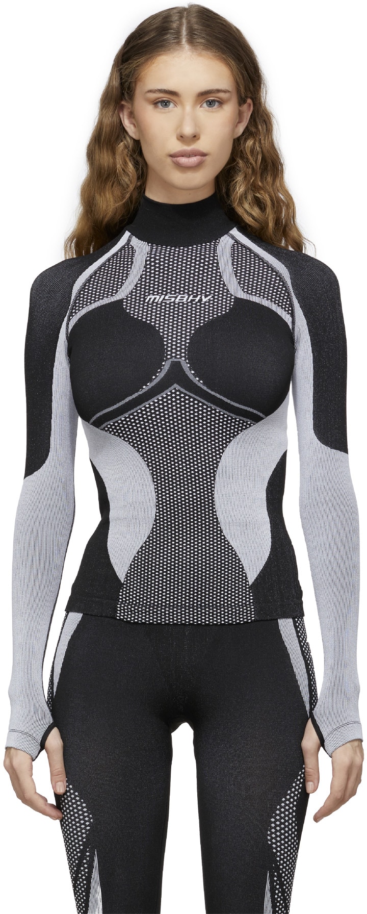 MISBHV: Multicolores Top à Manches Longues Performa Multicolores - 1