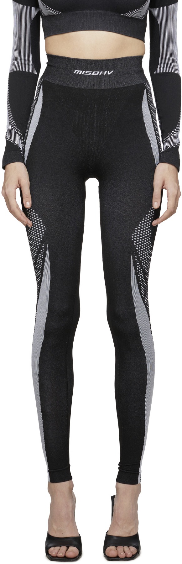 MISBHV: Multicolores Legging Performa Multicolores - 1