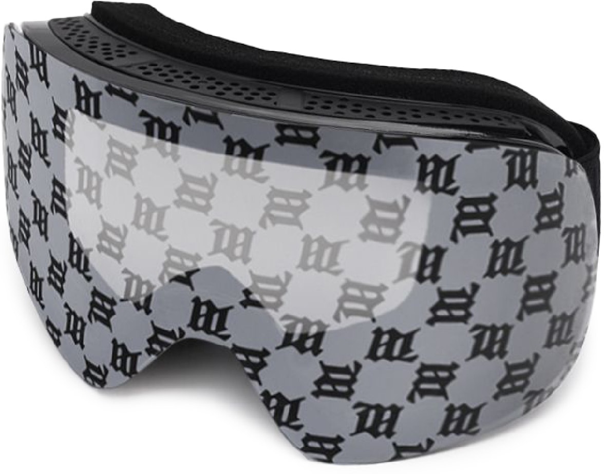 MISBHV: Noir Lunettes de Ski Monogramme Noir - 2