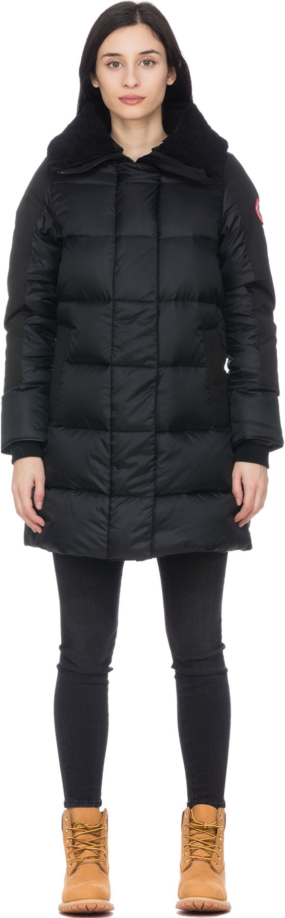 Canada Goose: Black Altona Parka - 1