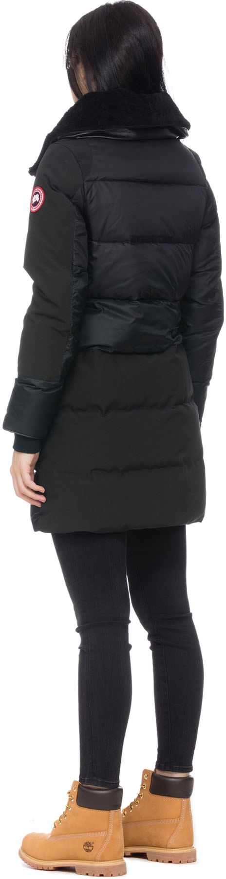 Canada Goose: Black Altona Parka - 3