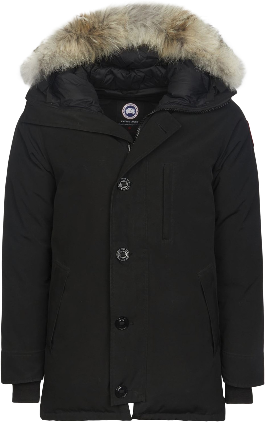 Canada Goose: Black Chateau Parka - 1