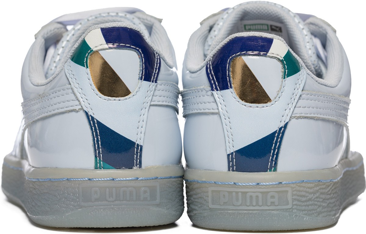 Puma: Bleu Basket Puma x Careaux Bleu - 4