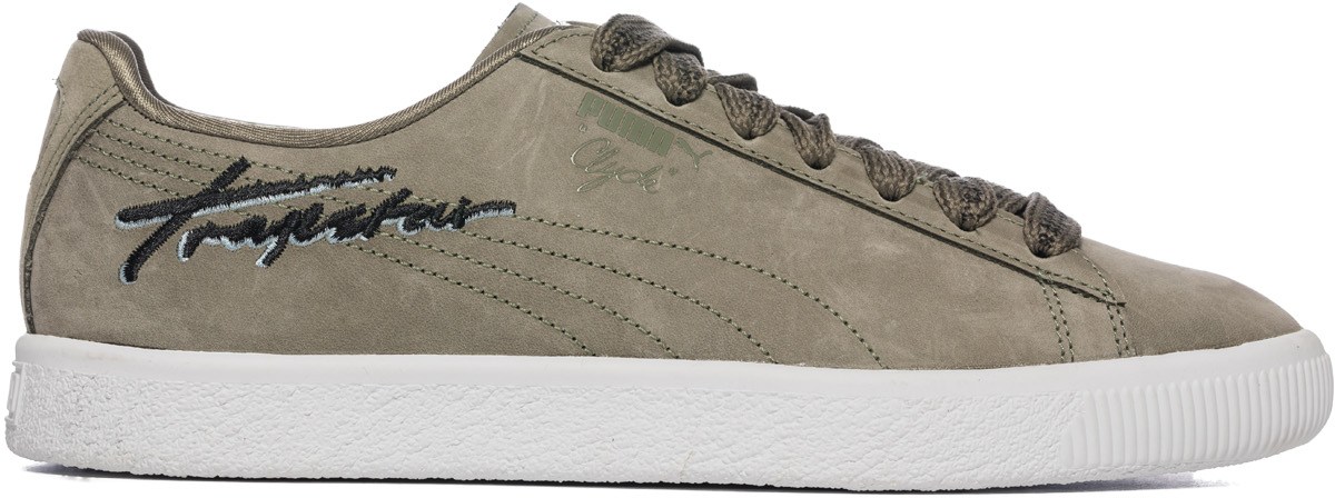 Puma: Vert Chaussures Clyde Puma x Trapstar Vert - 1