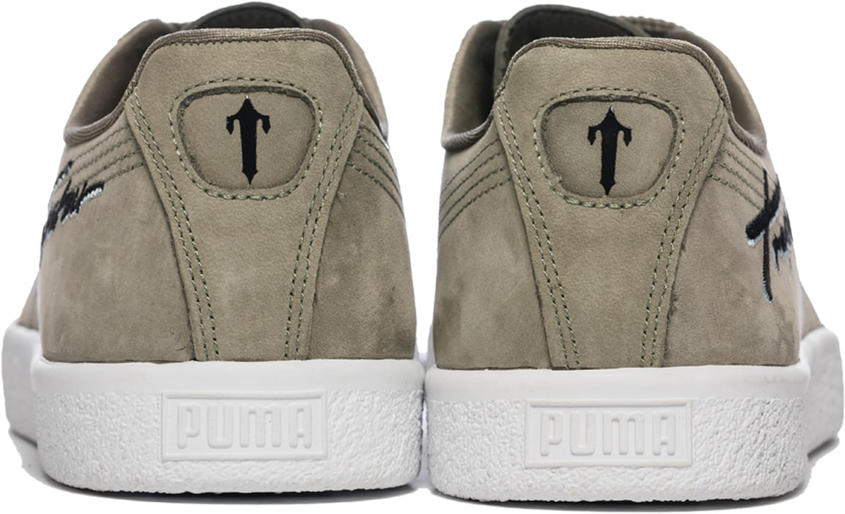 Puma: Vert Chaussures Clyde Puma x Trapstar Vert - 4