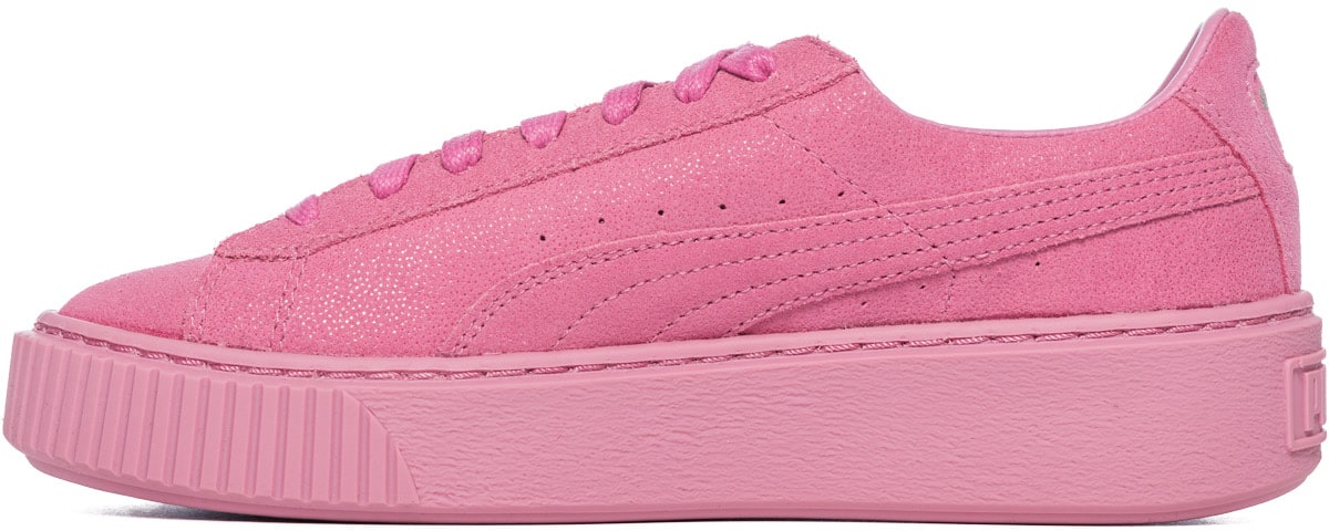 Puma: Pink Basket Platform Reset - 2