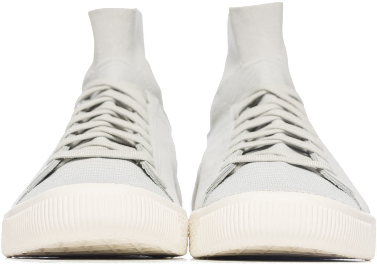 Puma: Grey Clyde Sock Select - 3
