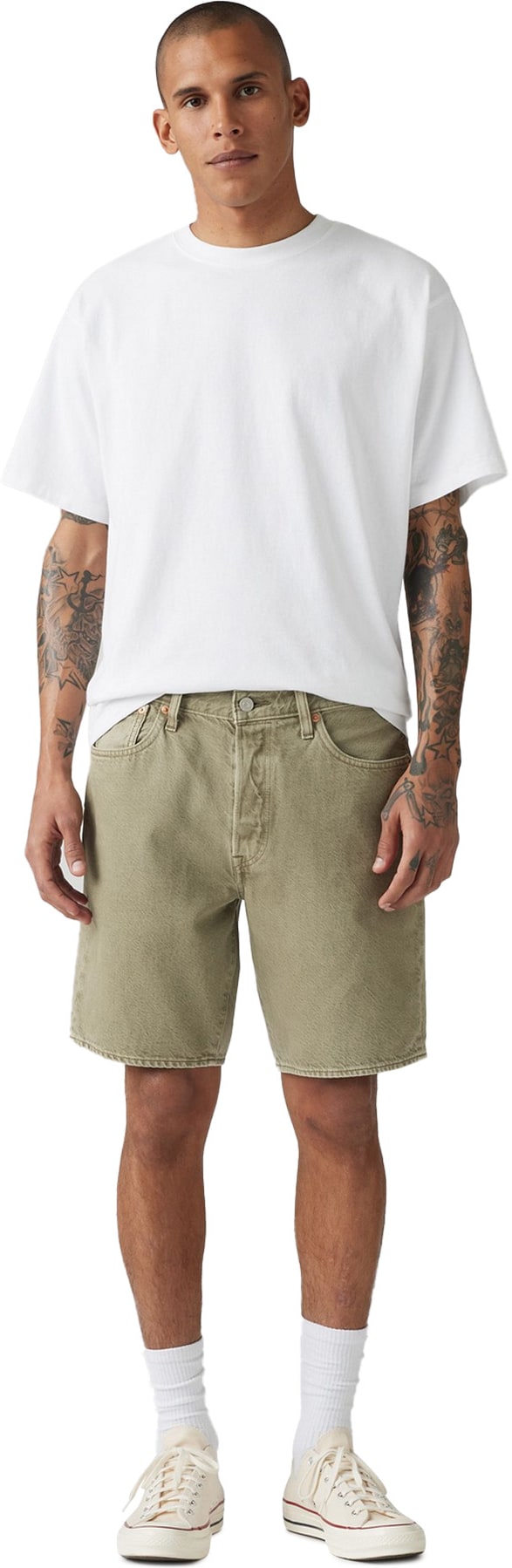Levis: Vert Short 501 Original Vert - 3