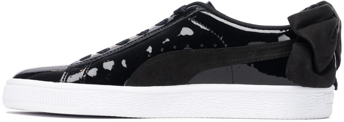 Puma: Noir Basket Bow Noir - 2