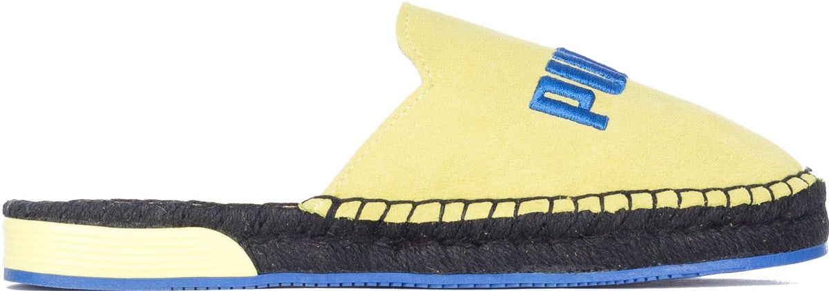 Puma: Yellow Fenty Espadrilles - 1