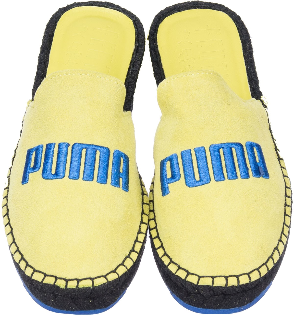 Puma: Yellow Fenty Espadrilles - 4