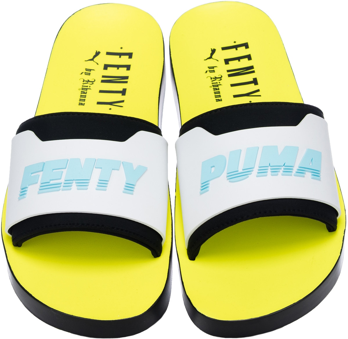 Puma: Multicolor Fenty Surf Slide - 4