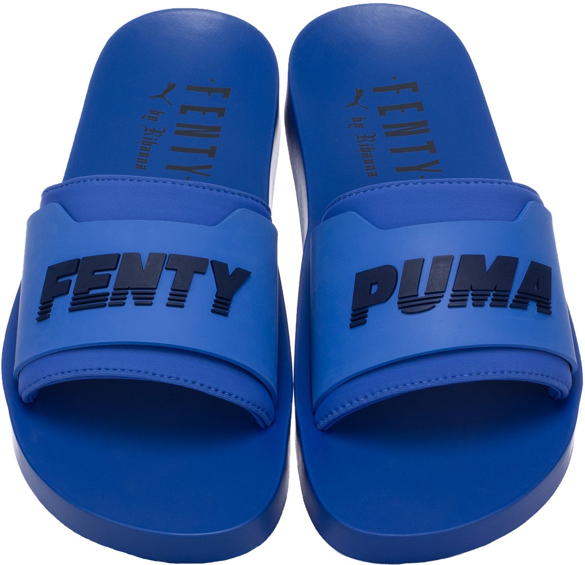 Puma: Blue Fenty Surf Slide - 4