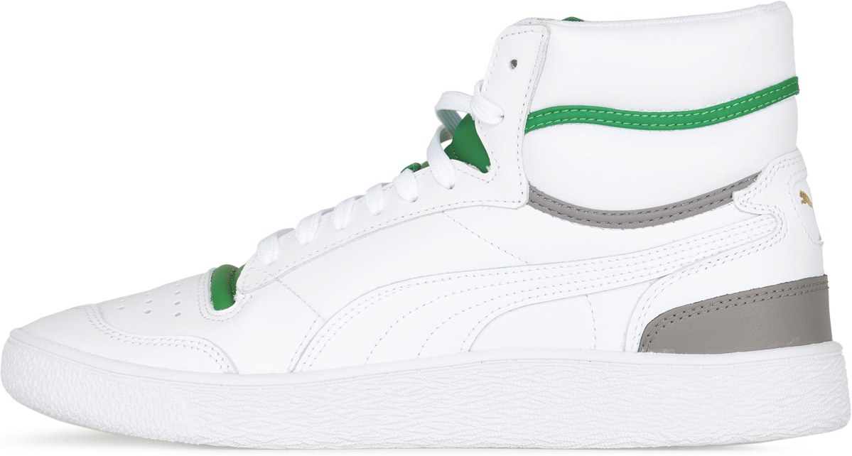 Puma: White Ralph Sampson Mid - 2