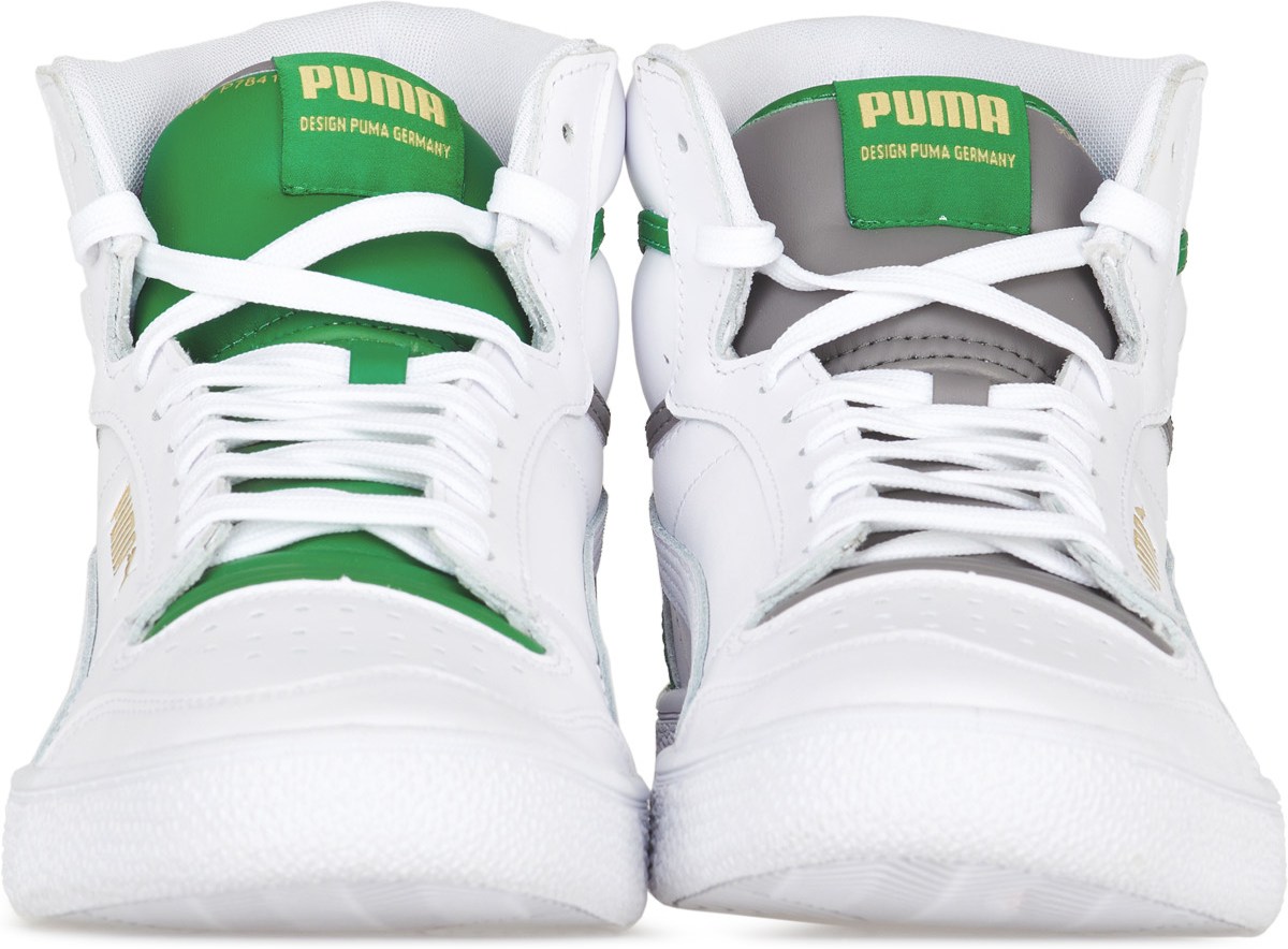Puma: White Ralph Sampson Mid - 3